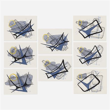 Untitled (eight works) by Dwinell (Dwinnell) Grant - Auction record, sale price, and art valuation. Compare with similar artists and explore comparable artworks.