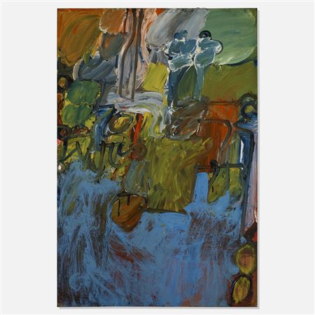Sample artwork by Joseph Stefanelli (1921 - 2017), known for non objective imagery, collage - View similar artists and auction records