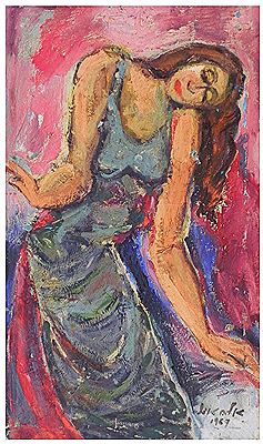 Reclining woman, 1967