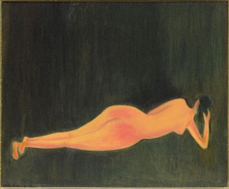 Nude (Thinking) by Pan-Yuan Wang - Auction record, sale price, and art valuation. Compare with similar artists and explore comparable artworks.