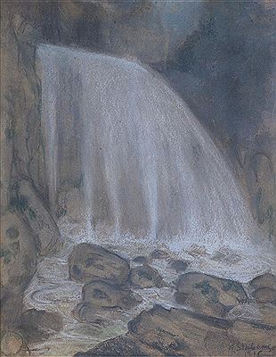 WATERFALL, 1915