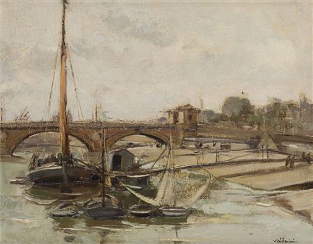 The stone bridge by Alve Valdemi Del Mare - Auction record, sale price, and art valuation. Compare with similar artists and explore comparable artworks.