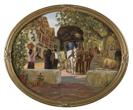 Market day in Ciboure