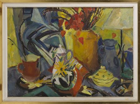 Composition with a bouquet