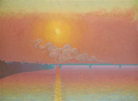 Smoke, 1903 by Charles Lacoste - Auction record, sale price, and art valuation. Compare with similar artists and explore comparable artworks.