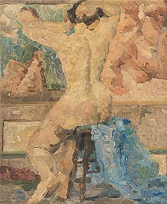 Seated Female Nude