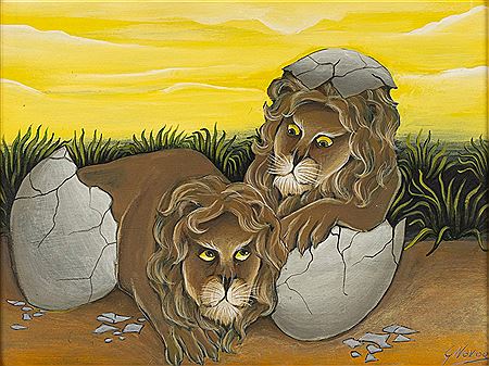 Two Lions
