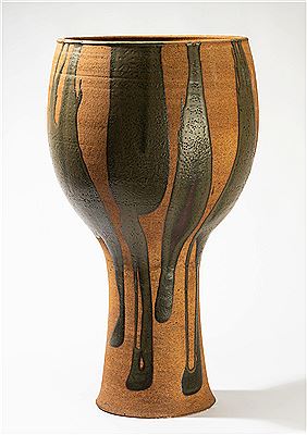 Large Ceramic Vessel by David Cressey - Auction record, sale price, and art valuation. Compare with similar artists and explore comparable artworks.