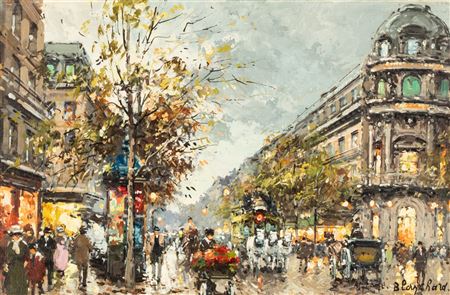 Theatre du Vaudeville, Boulevard des Capucines