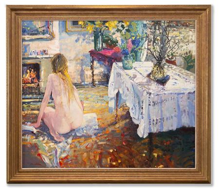 Sample artwork by Geoffrey Chatten (1938 - 2025), known for land-and seascape, still life painting - View similar artists and auction records