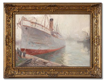 Harbor Scene, Antwerp