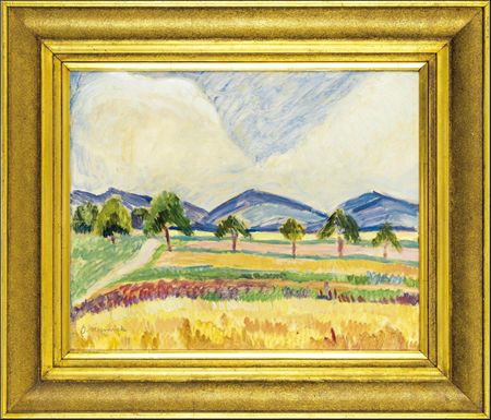Sample artwork by Otakar Marvanek (1884 - 1921), known for painting - View similar artists and auction records