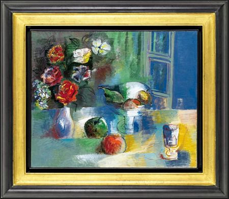 Nature morte à la coupe de fruits / Still life with a bowl of fruit