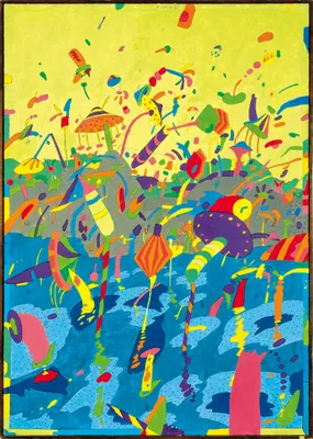Fireworks in the garden