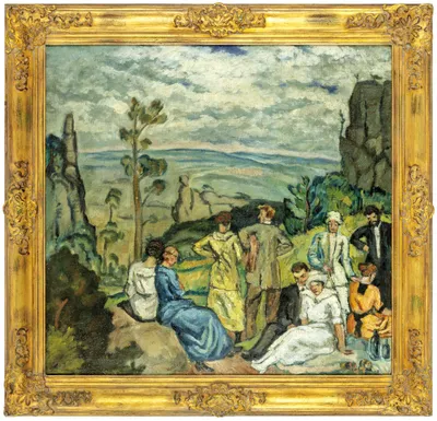 Company on a trip in the Czech Paradise by Pravoslav Kotik - Auction record, sale price, and art valuation. Compare with similar artists and explore comparable artworks.