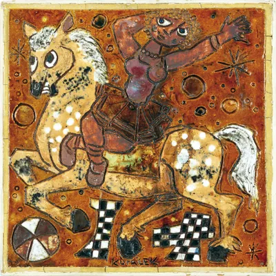 Figure rider by Jan Kutalek - Auction record, sale price, and art valuation. Compare with similar artists and explore comparable artworks.