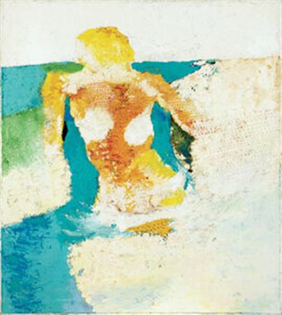 Girl in the sea