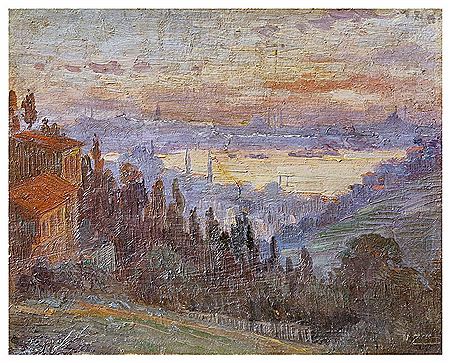 View of Constantinople and the Bosphorus