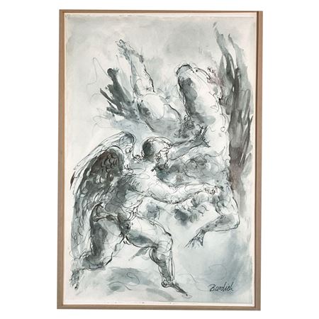 Angels engaged in fight