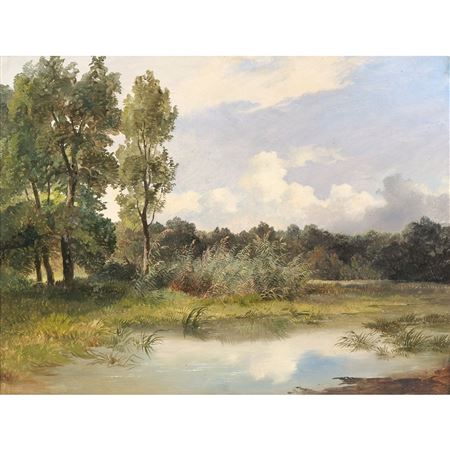 Pond scene