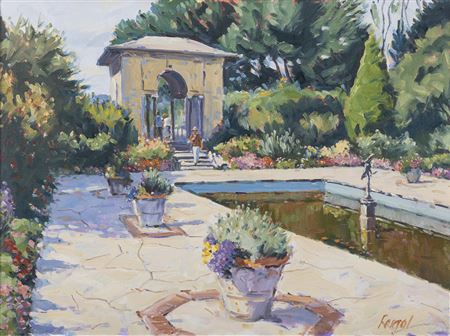 GARNISH ISLAND, CO. KERRY by Fergal Flanagan - Auction record, sale price, and art valuation. Compare with similar artists and explore comparable artworks.