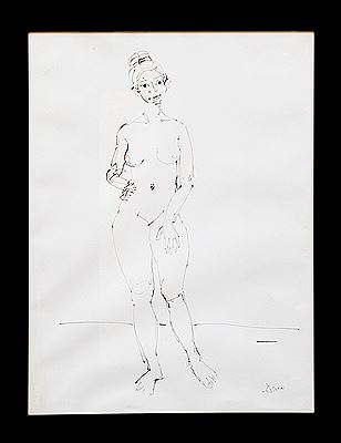Standing Nude
