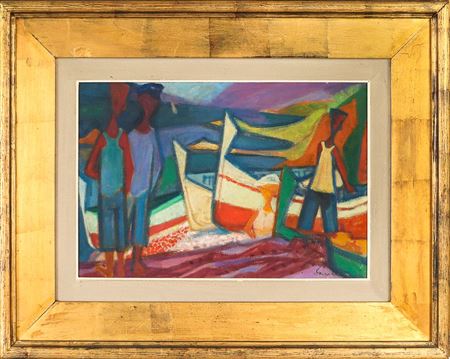 Fishermen in Saint Tropez
