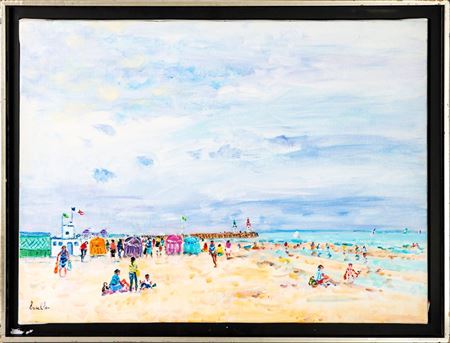 La plage de Trouville