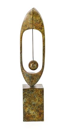 Madi composition with a ball - 1957