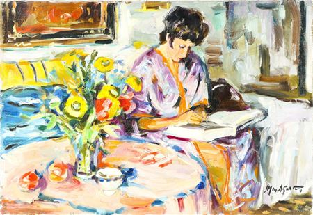 Femme à la lecture