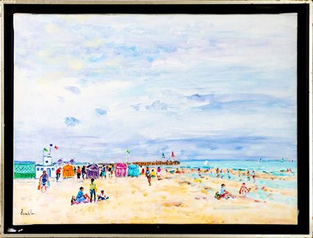La plage de Trouville
