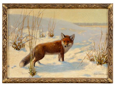 Renard dans la neige