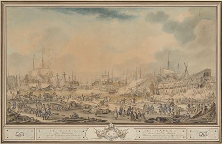 Sample artwork by Nicolas Marie Ozanne (1728 - 1811), known for painting - View similar artists and auction records