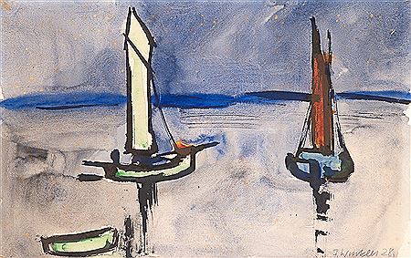 Segelboote auf der Ostsee by Fritz Winkler - Auction record, sale price, and art valuation. Compare with similar artists and explore comparable artworks.
