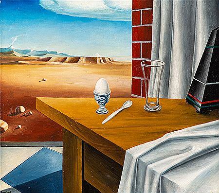 Nature morte (Das Frühstück) by Manfred Kastner-Beerkast - Auction record, sale price, and art valuation. Compare with similar artists and explore comparable artworks.