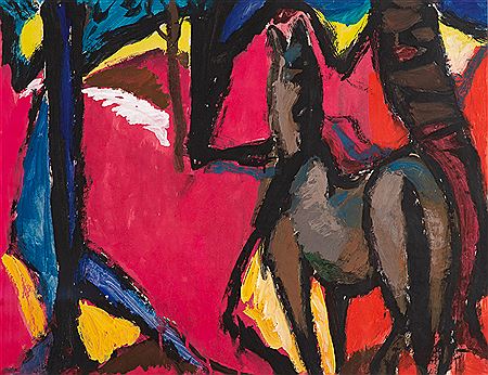 Sample artwork by Franz Keller (1923 - 1996), known for painting - View similar artists and auction records