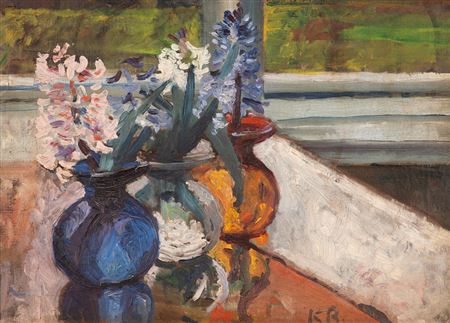 Sample artwork by Katharina Bamberg (1873 - 1966), known for floral, marine, seascape, landscape, coastal view painting, painting restoration - View similar artists and auction records