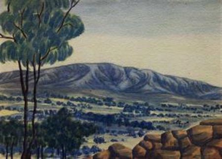"Near Lutheran Mission, Hermannsburg"