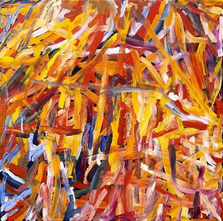 "Awelye Atnwengerrp" by Molly Pwerle - Auction record, sale price, and art valuation. Compare with similar artists and explore comparable artworks.