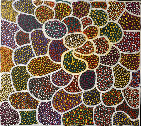 "Water Dreaming" by Polly Watson Napangardi - Auction record, sale price, and art valuation. Compare with similar artists and explore comparable artworks.