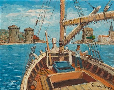 Harbor La Rochelle by Alois Lecoque - Auction record, sale price, and art valuation. Compare with similar artists and explore comparable artworks.