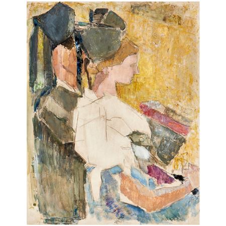 Women from the Markgräflerland. by Adolf Strube - Auction record, sale price, and art valuation. Compare with similar artists and explore comparable artworks.