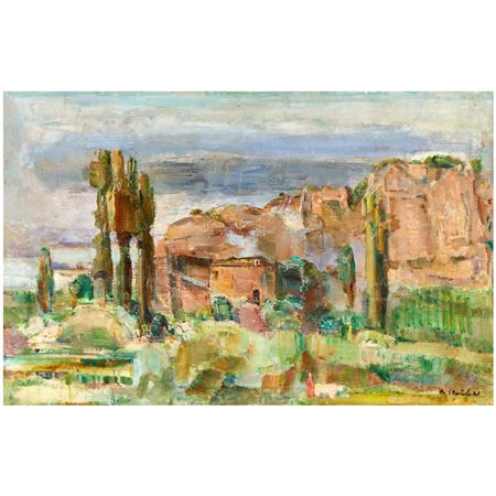 Sample artwork by Adolf Strube (1881 - 1973), known for painter, co-founder of the badische secession - View similar artists and auction records