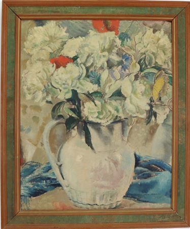 Table top still life of flowers