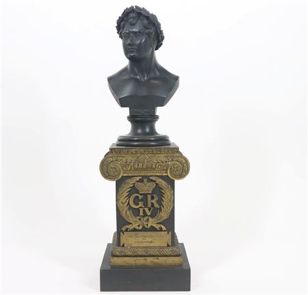 Bronze bust of George IV