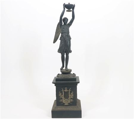 Winged Victory holding a chalice