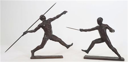 Fencer and Javelin Thrower
