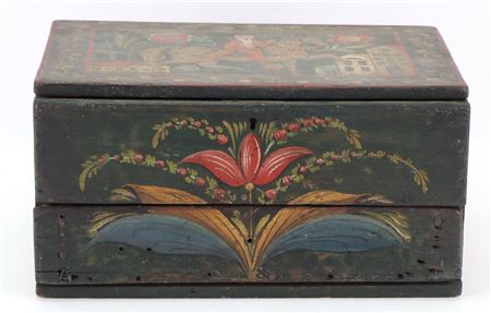 Painted Document Box