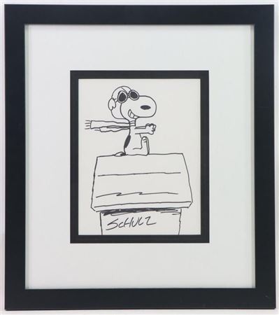 Snoopy as the Red Baron