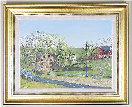 Mulhalcoway Farm, Clinton NJ, 1956
